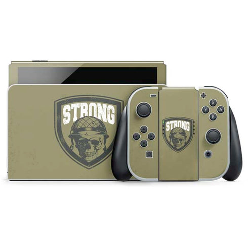 Military Strong Nintendo Skins