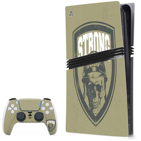 Military Strong PS5 Pro Bundle Skin