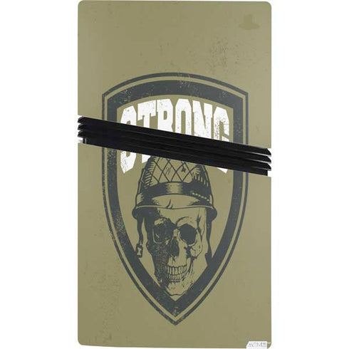 Military Strong PS5 Pro Console Skin