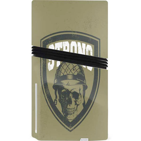 Military Strong PS5 Pro Disk Bundle Skin