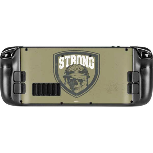 Military Strong Steam Deck Handheld Gaming Computer Skin