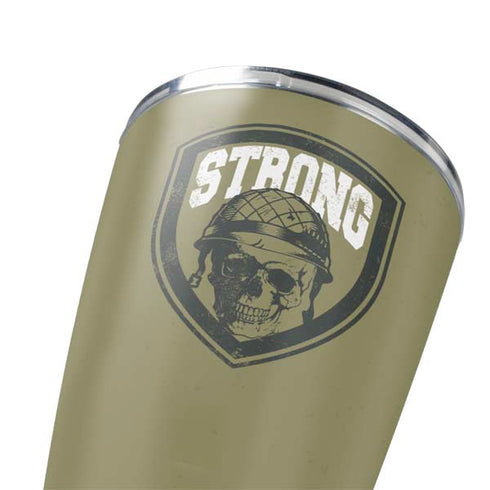 Military Strong Yeti 20oz Tumbler Skin