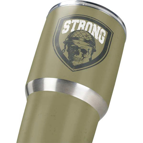 Military Strong Yeti 30oz Rambler Tumbler Skin