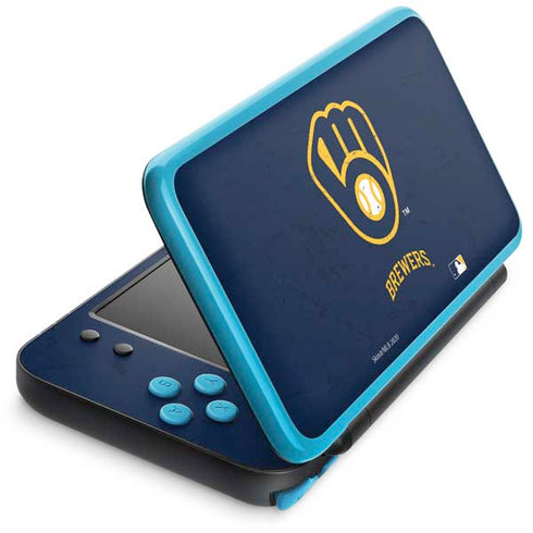 MLB Milwaukee Brewers - Solid Distressed Nintendo Skins