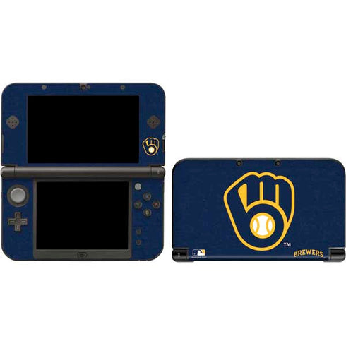 MLB Milwaukee Brewers - Solid Distressed Nintendo Skins