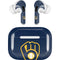 MLB Milwaukee Brewers - Solid Distressed AirPods Skins