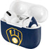 MLB Milwaukee Brewers - Solid Distressed AirPods Skins
