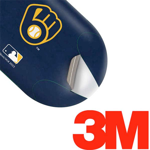 MLB Milwaukee Brewers - Solid Distressed Galaxy Buds Plus Skin