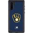 MLB Milwaukee Brewers - Solid Distressed Galaxy Cases