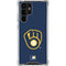 MLB Milwaukee Brewers - Solid Distressed Galaxy S23 Ultra Clear Case