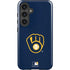 MLB Milwaukee Brewers - Solid Distressed Galaxy S25 Plus Impact Case