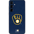 MLB Milwaukee Brewers - Solid Distressed Galaxy S25 Skin