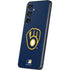 MLB Milwaukee Brewers - Solid Distressed Galaxy S25 Skin
