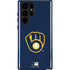 MLB Milwaukee Brewers - Solid Distressed Galaxy Cases