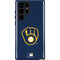 MLB Milwaukee Brewers - Solid Distressed Galaxy S25 Ultra Impact Case