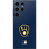 MLB Milwaukee Brewers - Solid Distressed Galaxy S24 Ultra Skin