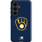 MLB Milwaukee Brewers - Solid Distressed Galaxy S26 Impact Case