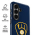MLB Milwaukee Brewers - Solid Distressed Galaxy S26 Impact Case
