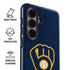 MLB Milwaukee Brewers - Solid Distressed Galaxy S26 Plus Impact Case