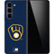 MLB Milwaukee Brewers - Solid Distressed Galaxy Z Fold5 5G Skin