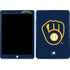 MLB Milwaukee Brewers - Solid Distressed Apple iPad Skin
