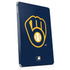 MLB Milwaukee Brewers - Solid Distressed Apple iPad Skin