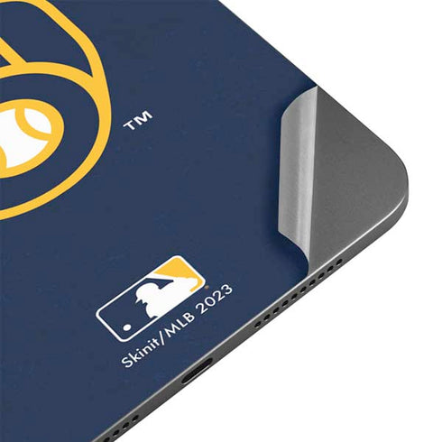 MLB Milwaukee Brewers - Solid Distressed Apple iPad Mini Skin