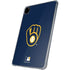 MLB Milwaukee Brewers - Solid Distressed iPad Pro 11in (2024) Clear Case
