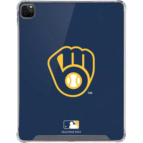 MLB Milwaukee Brewers - Solid Distressed iPad Cases