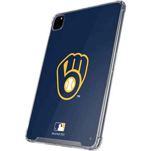 MLB Milwaukee Brewers - Solid Distressed iPad Cases