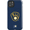 MLB Milwaukee Brewers - Solid Distressed iPhone Cases