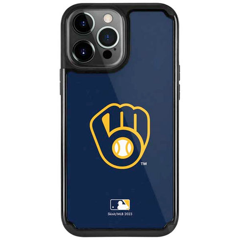 MLB Milwaukee Brewers - Solid Distressed iPhone Cases