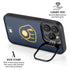 MLB Milwaukee Brewers - Solid Distressed iPhone 14 Pro Max Kickstand Case