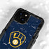 MLB Milwaukee Brewers - Solid Distressed iPhone 15 Plus Waterproof Case