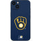 MLB Milwaukee Brewers - Solid Distressed iPhone 15 Skin