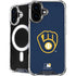MLB Milwaukee Brewers - Solid Distressed iPhone 16 MagSafe Case