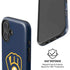MLB Milwaukee Brewers - Solid Distressed iPhone 16 Magsafe Impact Case