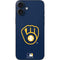 MLB Milwaukee Brewers - Solid Distressed iPhone 16 Plus Skin