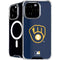 MLB Milwaukee Brewers - Solid Distressed iPhone 16 Pro MagSafe Case