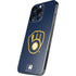 MLB Milwaukee Brewers - Solid Distressed iPhone 16 Pro Skin