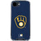 MLB Milwaukee Brewers - Solid Distressed iPhone 16e Clear Case