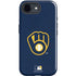 MLB Milwaukee Brewers - Solid Distressed iPhone 16e Impact Case
