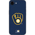 MLB Milwaukee Brewers - Solid Distressed iPhone 16e Skin