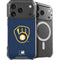 MLB Milwaukee Brewers - Solid Distressed iPhone 18 Pro MagSafe Case
