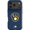 MLB Milwaukee Brewers - Solid Distressed iPhone 18 Pro Max Impact Case