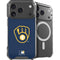 MLB Milwaukee Brewers - Solid Distressed iPhone 18 Pro Max MagSafe Case