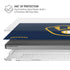 MLB Milwaukee Brewers - Solid Distressed MacBook Pro 14in (2021-24) Case plus Skin