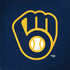 MLB Milwaukee Brewers - Solid Distressed MacBook Skins