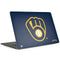 MLB Milwaukee Brewers - Solid Distressed MacBook Skins
