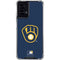 MLB Milwaukee Brewers - Solid Distressed Moto G Power 5G (2024) Clear Case